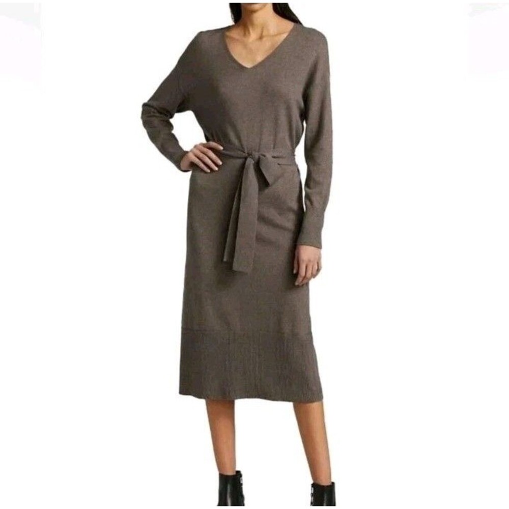 Rails Womens Dress Sz XS Latte Brown Cashmere Blend Margot Long Sleeve winter